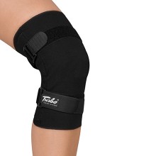 Turbo Med Kniebandage mit 2 seitlichen Stützstäben und Patella-Entlastungsband