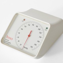 Manuelles Spezial-Blutdruckmessgerät mit optischer und akustischer Anzeige der Pulstöne.
