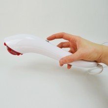 Handy massager Medisana HM 855, with which you can relax tense muscles and release blockages at the push of a button.