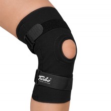 The stabilization protects from over-exercising: TurboMed knee bandage