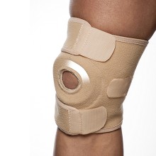 The Turbo Med knee support has 3 Velcro fasteners