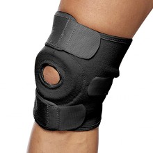 The stabilization protects from over-exercising: Turbo Med bandage for the knee 