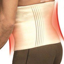 Anatomically shaped Turbo Med 200 thermal back support