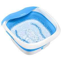 Foot bath Homedics FB-350 with vibration massage and function for keeping the water warm