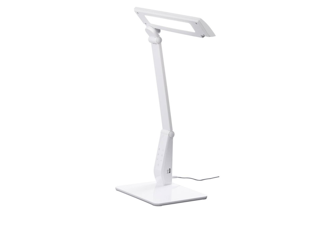 Lampada da scrivania Innolux Tokio LED Bright di colore bianco