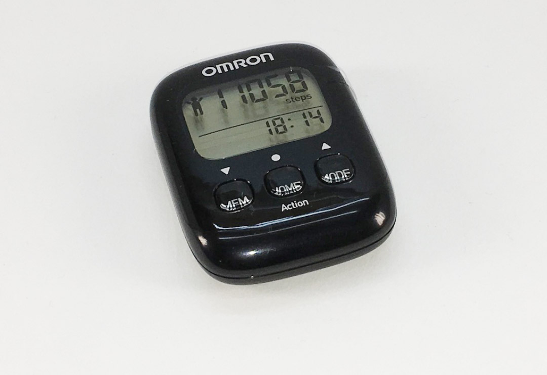 Omron Walking Style 4 mit 3-D-Sensortechnologie. 
