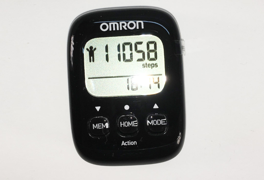 Define your own walking events with the Omron Walking Style 4 and receive the measured values separately.<br>