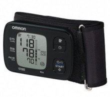 Blutdruckmessgerät Omron RS6 für die Messung am Handgelenk mit patentierter Technologie, grossem Display und benutzerfreundlichem Design