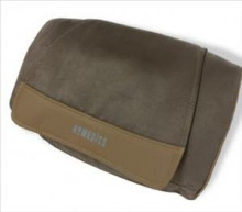 Homedics Massage Cushion Deluxe SP-39HW with cover made of suede.