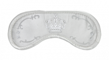 White Daydream Swarovski crown sleep mask