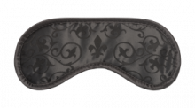 Black Daydream Ornament Sleep Mask