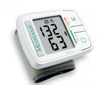 Präzise Blutdruckmessung an Erwachsenen, mit Einstufung gemäß der WHO-Klassifikation, Arythmieanzeige und 2 x 120 Speicherplätzen.