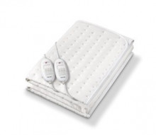 Doppelwärmeunterbett Beurer TS 26: Heiz Decke mit Sicherheit & Komfort, dank dem Beurer Sicherheitssystem und dem beleuchteten 3-stufigen Schalter 