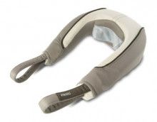 It adapts well and relaxes the neck with a Shiatsu Massage and Heat: the Homedics Shiatsu neck massager NMS-250 includes two practical handles.