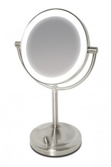 Miroir cosmétique éclairé Homedics ELM-M8150
