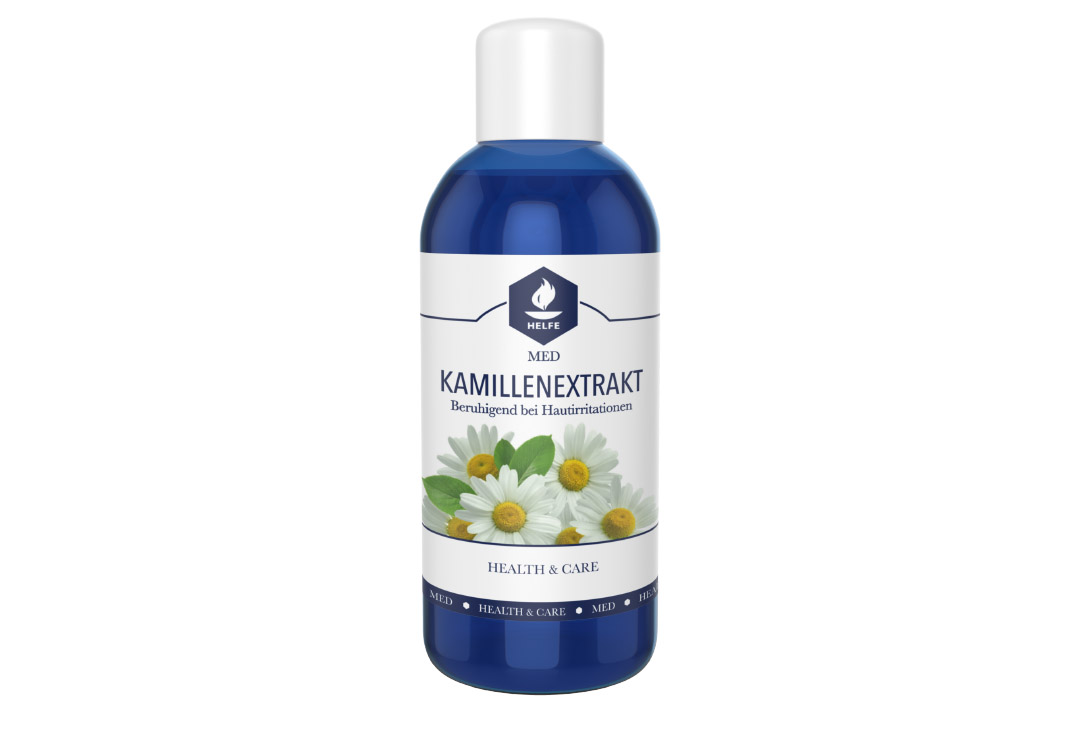 Herbal Extract by Helfe, Chamomile, soothes the skin and airways, 1 liter not foaming