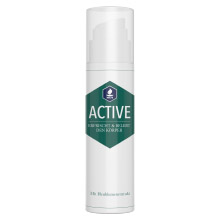 Active shower gel from Helfe with hay flower extract and rosemary oil