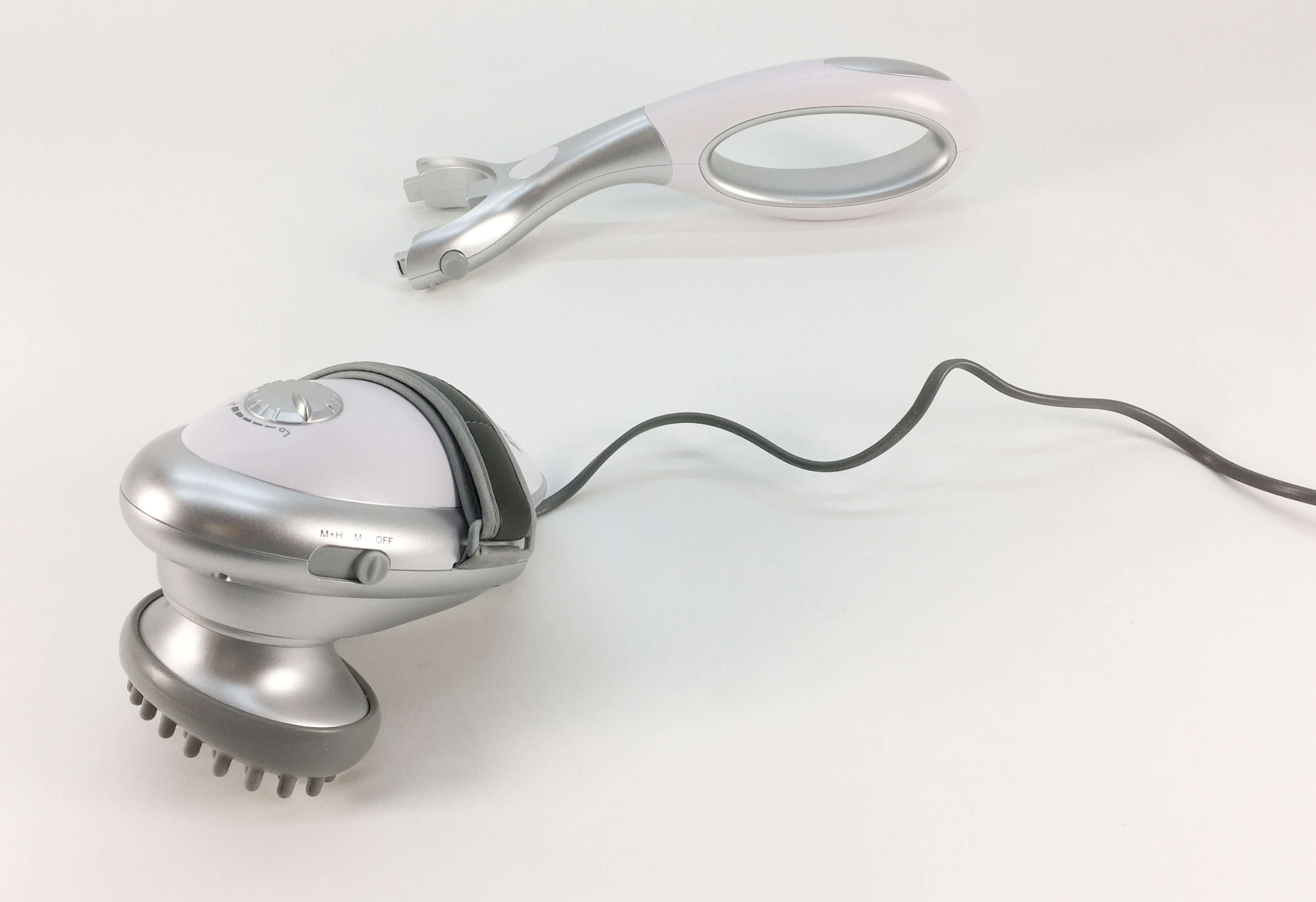 The handle of the Prorelax intensive massage device can be removed for easier handling