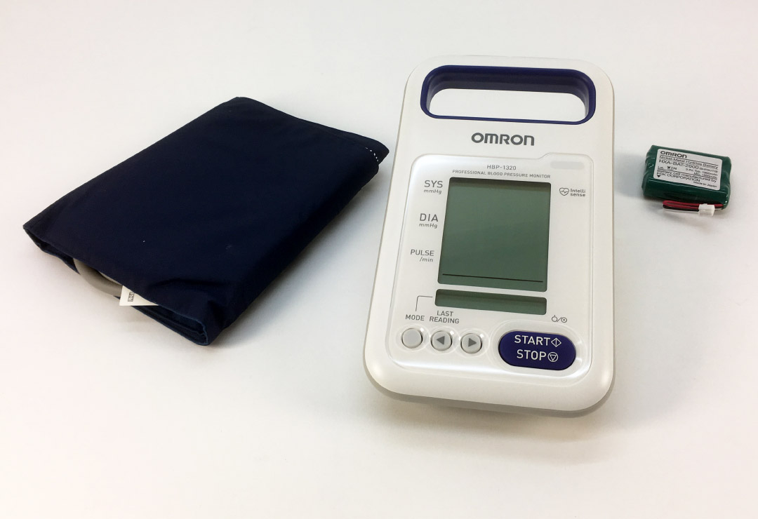 Upper arm blood pressure monitor Omron HBP-1320 with large cuff