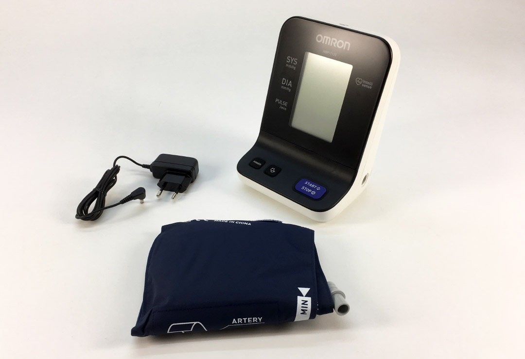 Upper arm blood pressure monitor Omron HBP-1120 with large cuff