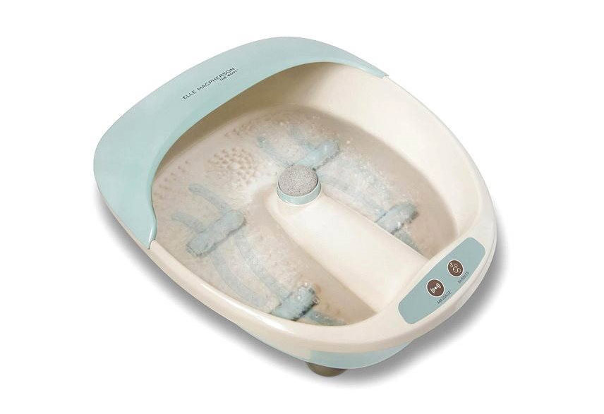 Double foot bubble massage with 4 integrated airstrips 
<br>