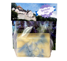 Liechtenkind Lavendel Naturseife, vegan mit BIO Shea Butter und Rizinusöl