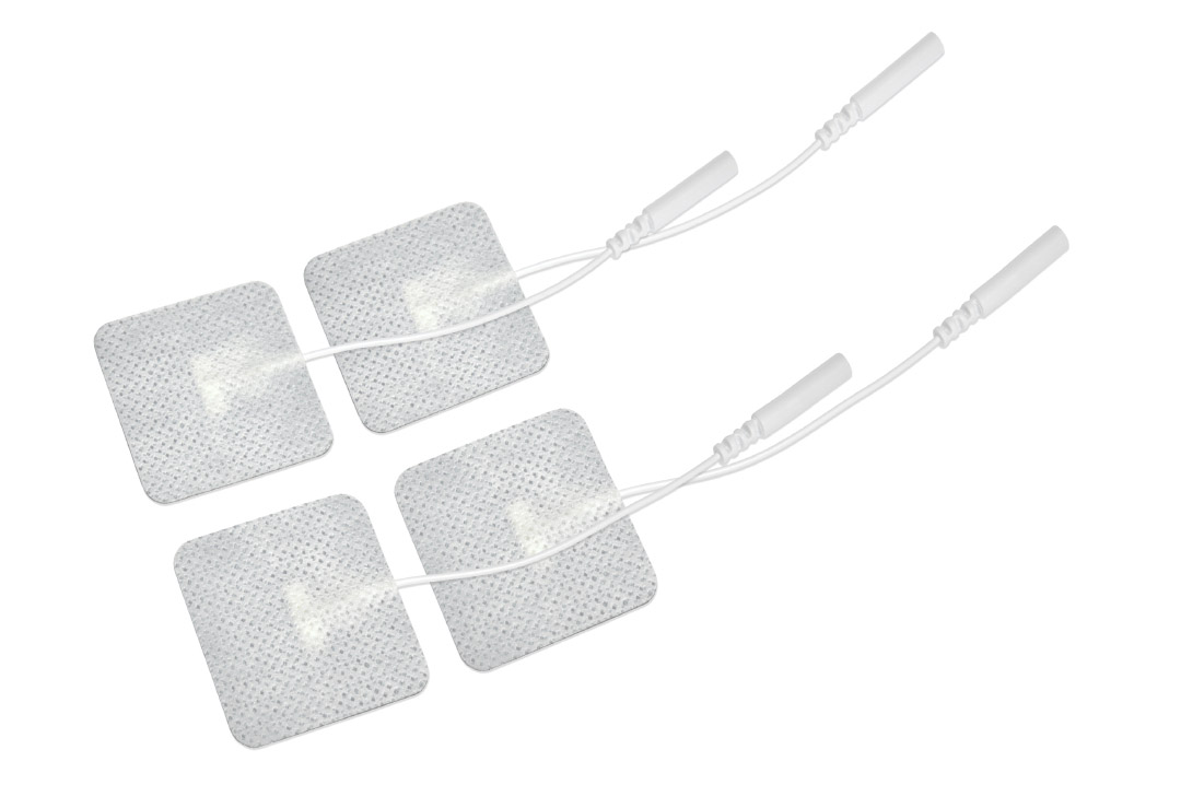 Électrodes en tissu Promed autocollantes, taille 45 x 45 mm