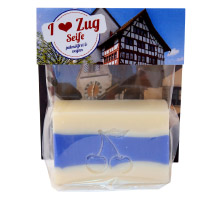 Liechtenkind I love Zug natural soap with a fruity cherry scent