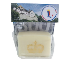 Sapone naturale Liechtenkind '300 anni del Liechtenstein' con olio di pino cembro