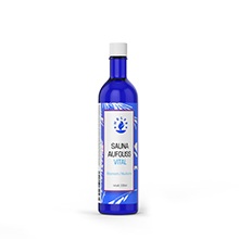 'Vital' sauna infusion from Helfe: sauna oil made from rosemary and hay flower