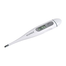 Thermomètre clinique numérique Medisana Ecomed pour mesures orales, axillaires ou rectales