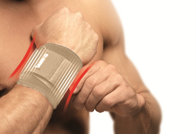 Le bandage de poignet Turbo Med offre un soutien pour les tendinites, les surcharges et l'arthrose