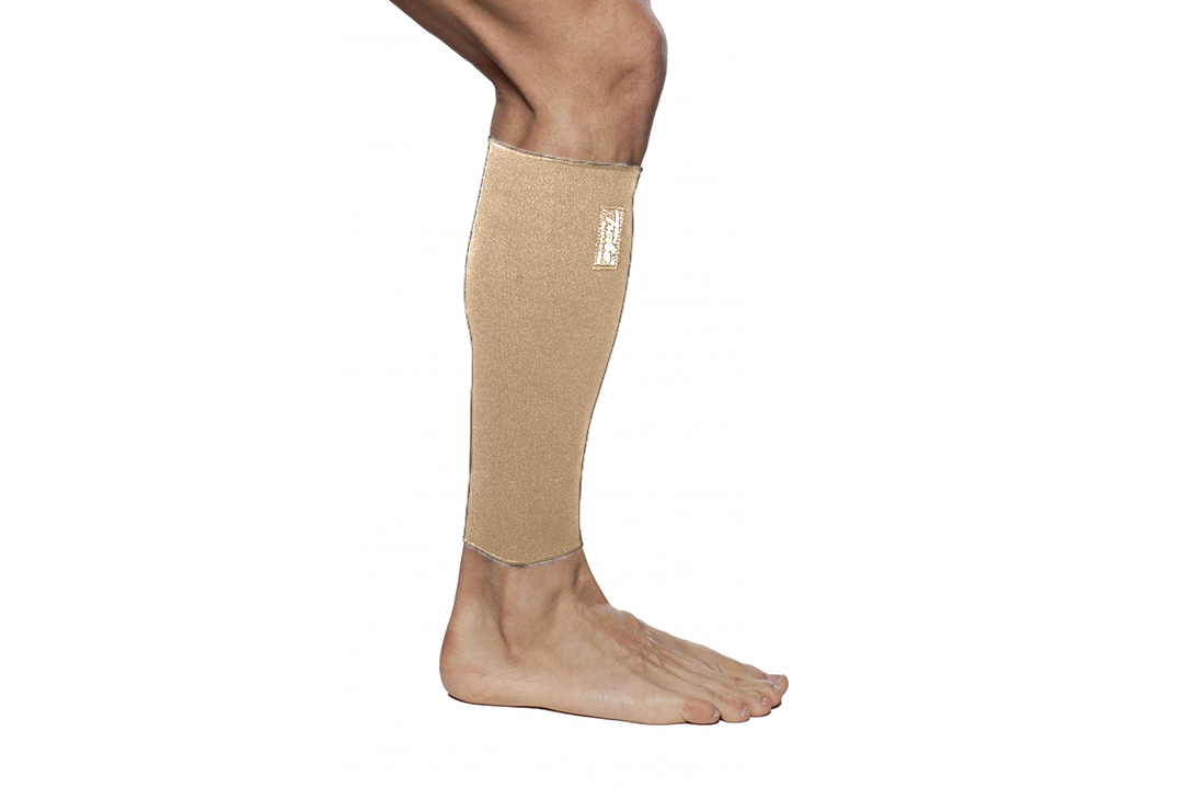 An ideal support during running, for thrombosis and muscle sinew tears