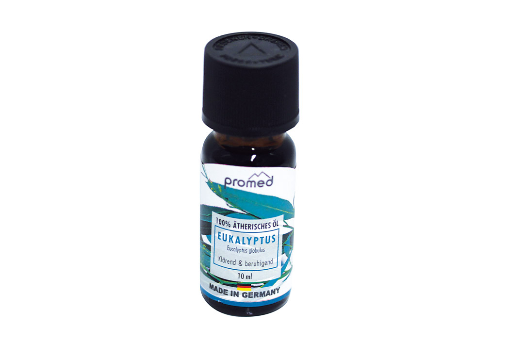 The aromatic essence eucalyptus has a refreshing and concentration-promoting effect