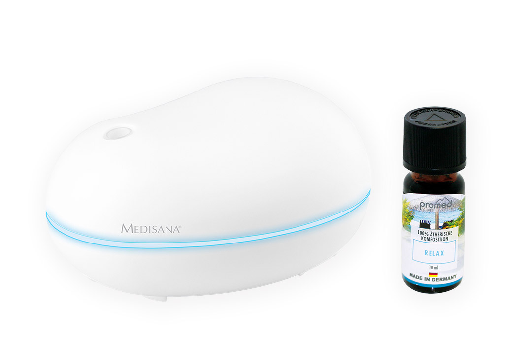 Medisana Aroma Diffuser AD 610 with the aroma oil 'Relax'