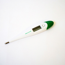 Precise digital clinical thermometer Medisana TM 700 for oral, axillary or rectal fever measurement.
