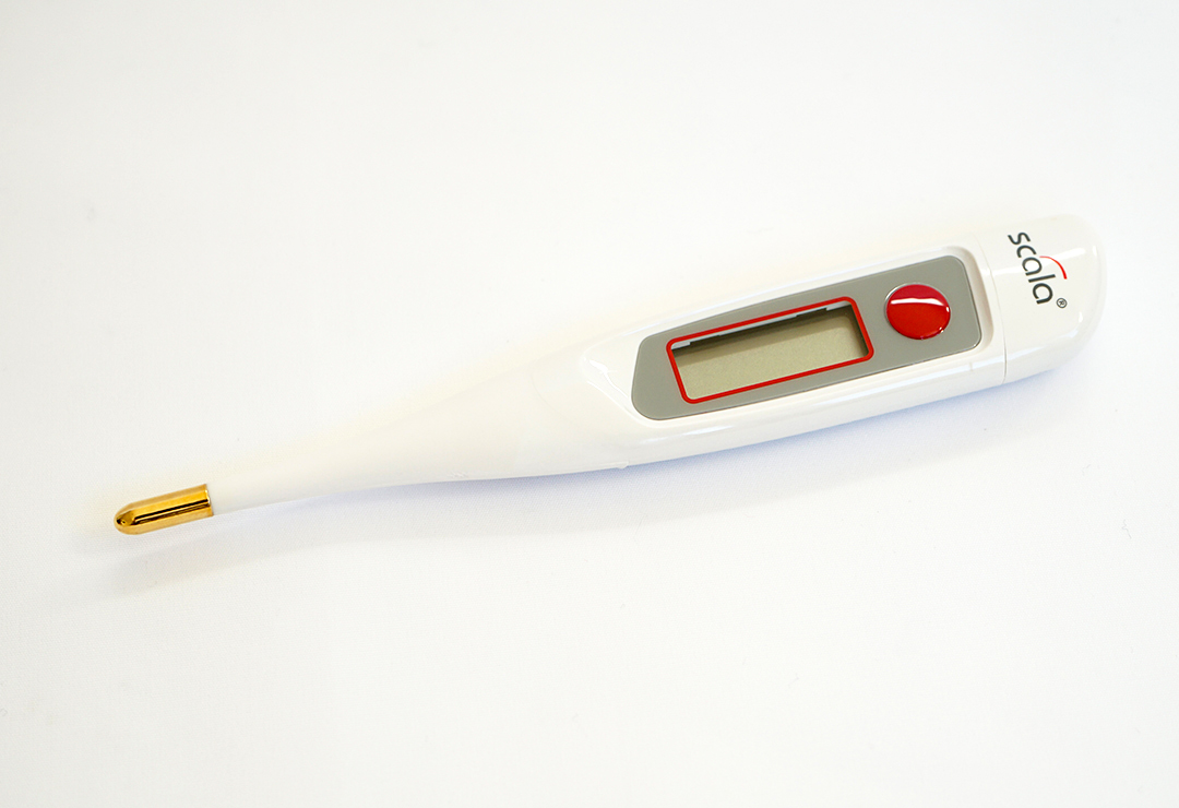 Thermomètre clinique numérique Scala SC42TM avec alarme de fièvre