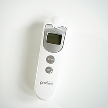 Einfach zu bedienendes Infrarot-Fieberthermometer Promed IRT-100