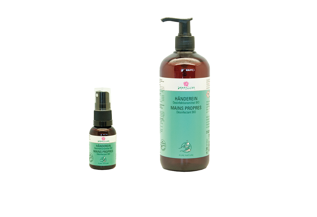 Hand disinfectant spray and 500ml refill bottle
<br>