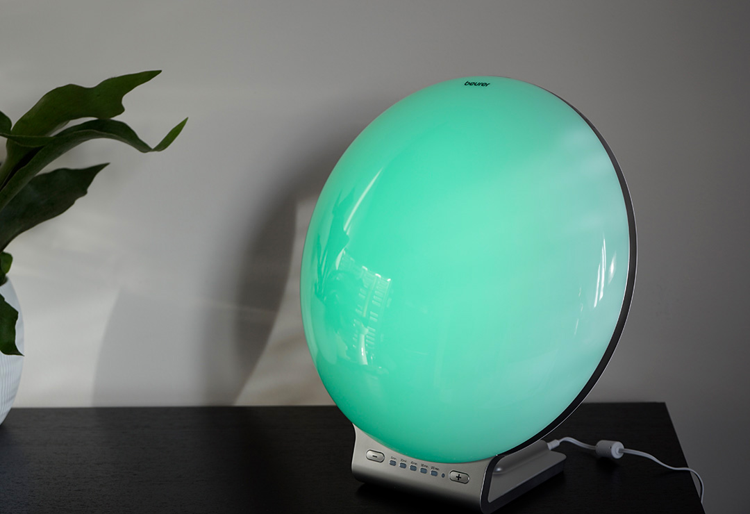 Lampe De Luminothérapie 10000 Lux – 3 Couleurs, 5 Intensités, Minuterie, Mémoire, Sans Scintillement