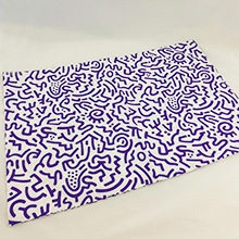 Cover in white-purple