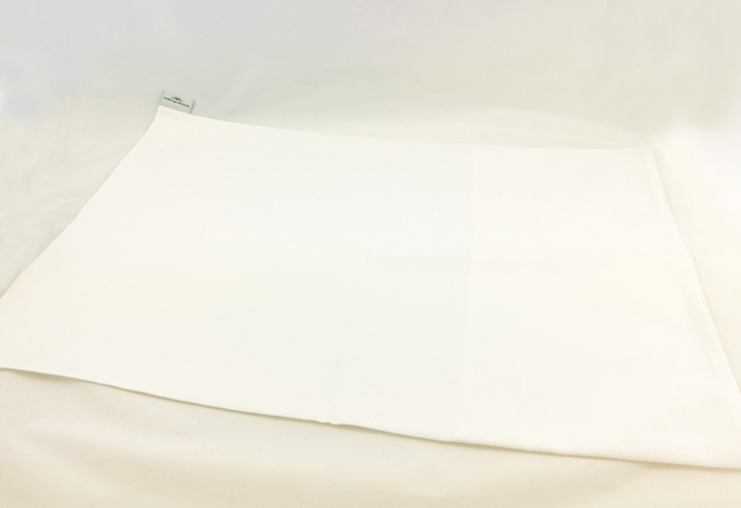 White cover for your Swiss organic pillow