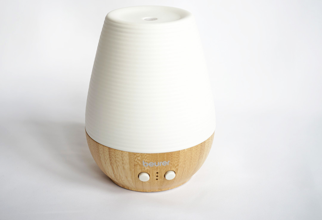 Aroma Diffuser Beurer LA40 aus Bambus und Porzellan