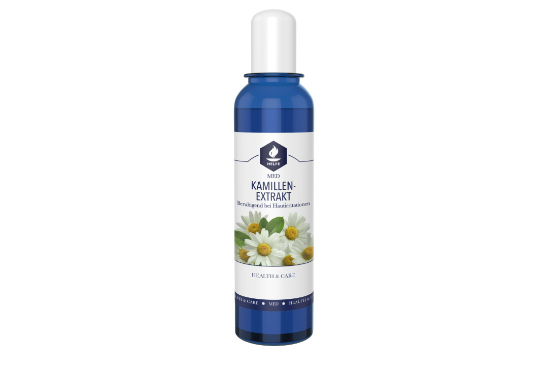 The Helfe Chamomile extract is well suited for a foot bath