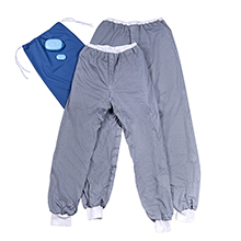 Set di due pantaloni per il trattamento dell'enuresi Pjama, l'allarme per l'enuresi e una borsa Pjama
