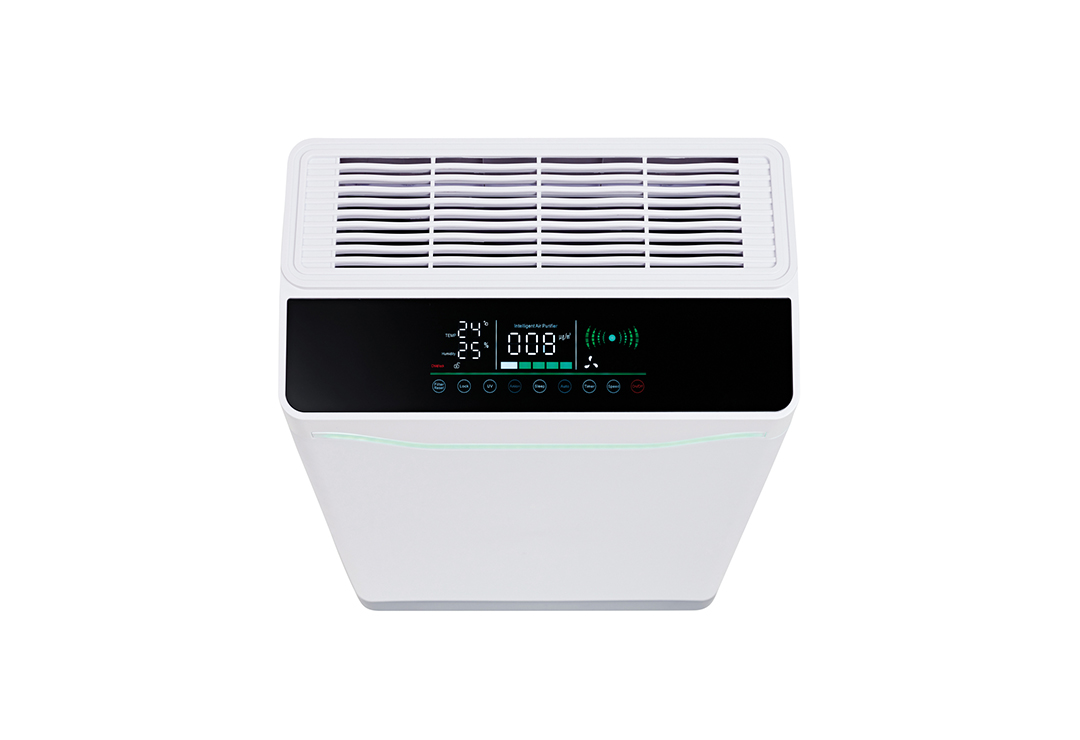 Promed AC-4000 air purifier with temperature display and humidity display