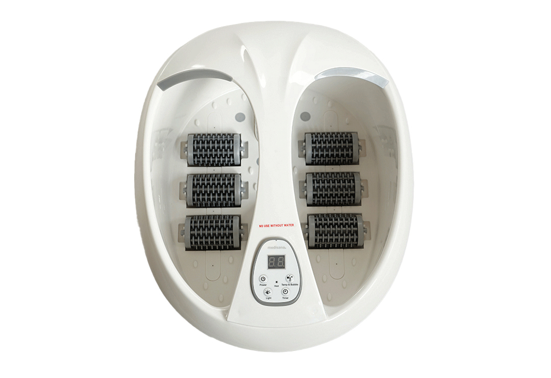 The Medisana FS 888 offers an all-round pampering program for your feet