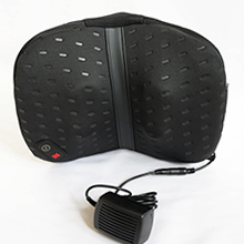 The Shiatsu massage cushion Medisana CL300 adapts individually to the body contour