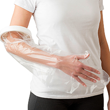 Copertura della doccia e protezione per il gesso Cubitumed che può essere usato sul braccio o sulla gamba