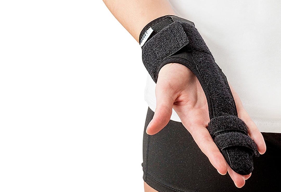 The Manufixe finger orthosis is easy to fit